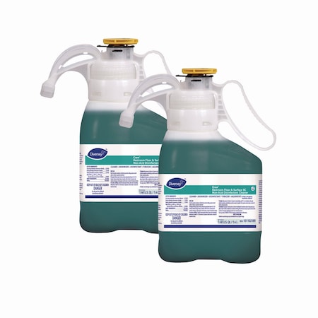 Diversey Cleaners & Detergents, Bottle, Fresh, Green, 2 PK 101102189
